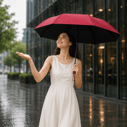 Capsule Umbrella – Compact Windproof Bottle-Size Travel Umbrella