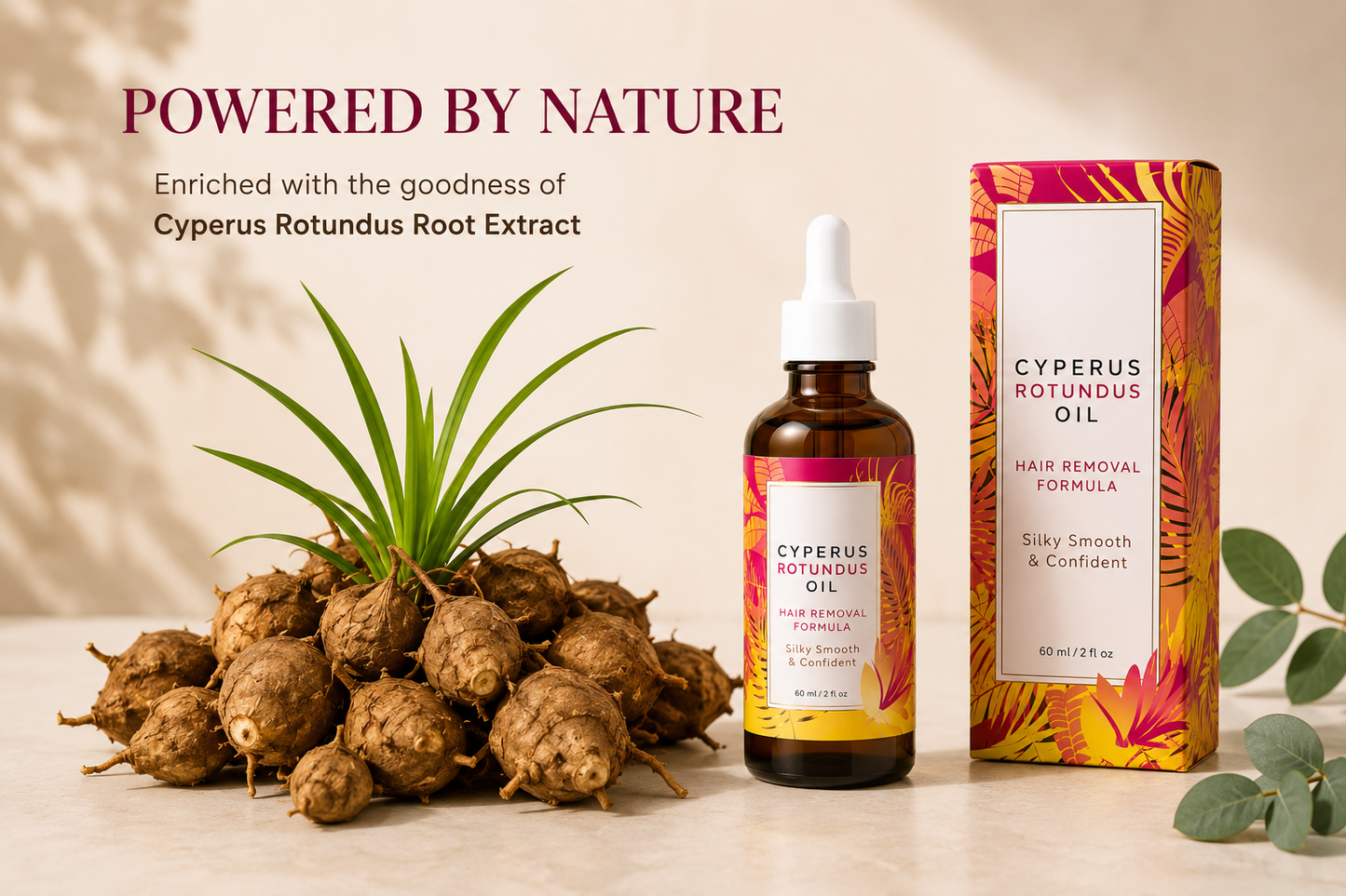Cyperus Hair Removal Oil (Pack of 2)