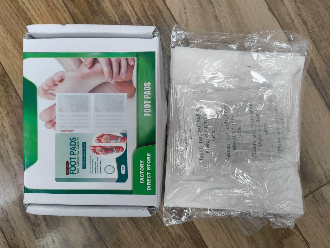 Herbal And Gentle Ingredient Detox Foot Pads (Pack Of 1) (2 Pcs)